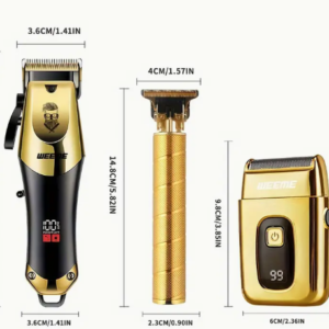 Golden Haircut Three-Piece Set