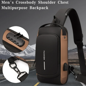 Anti-theft Sling bag plus can charge your phone with built in USB Charging Port